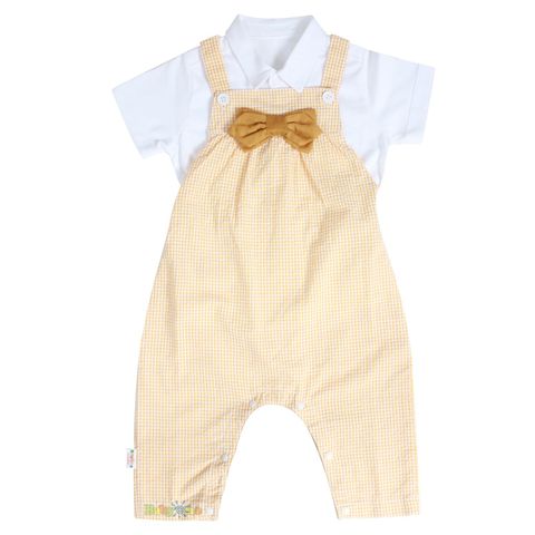  Set yếm sơ mi 5380 - BabyOne 