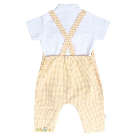  Set yếm sơ mi 5380 - BabyOne 