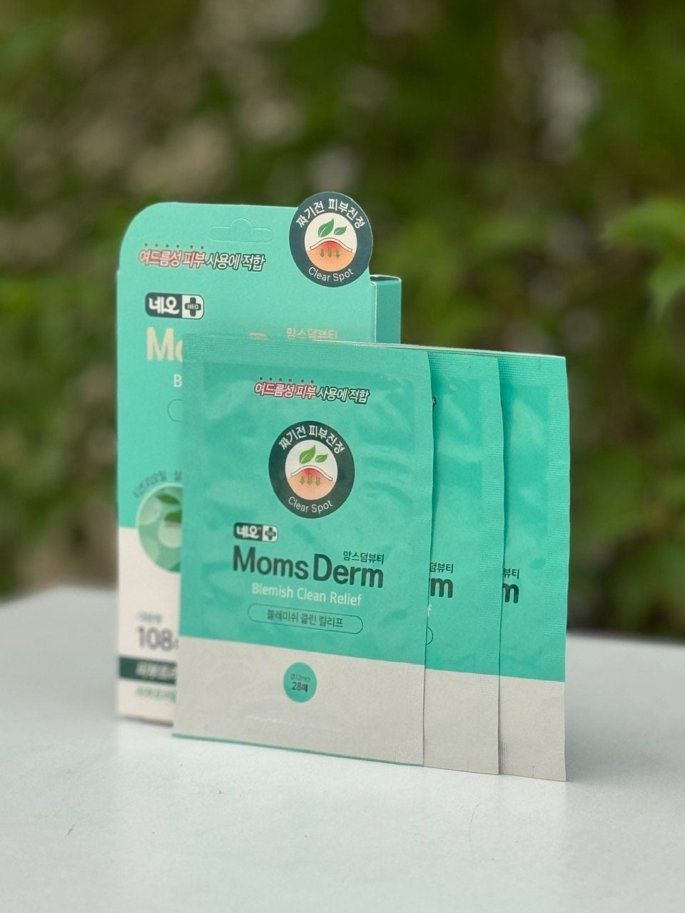  NEO Miếng dán mụn Moms Derm Blemish Clean Relief Patch 108 Miếng 
