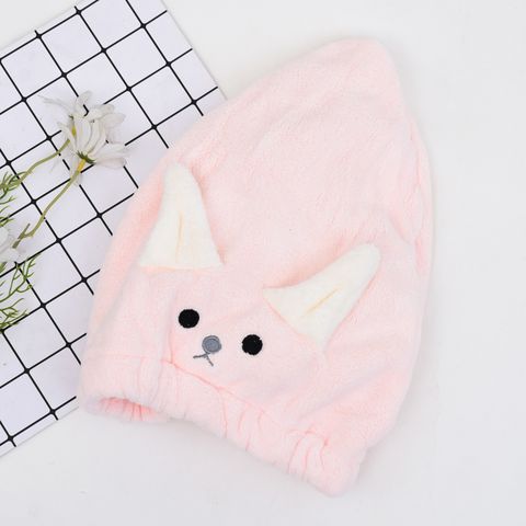  Mũ/khăn trùm đầu làm khô tóc cao cấp hình thỏ 