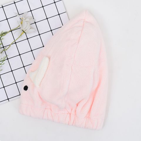  Mũ/khăn trùm đầu làm khô tóc cao cấp hình thỏ 