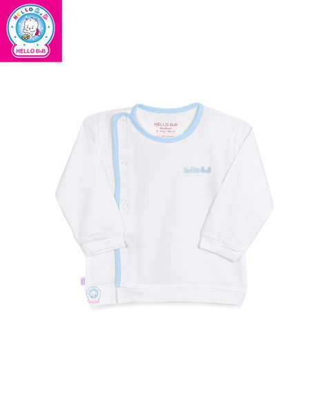  Áo bác sĩ trắng TD Bamboo ASS0053 (viền màu ngẫu nhiên) 