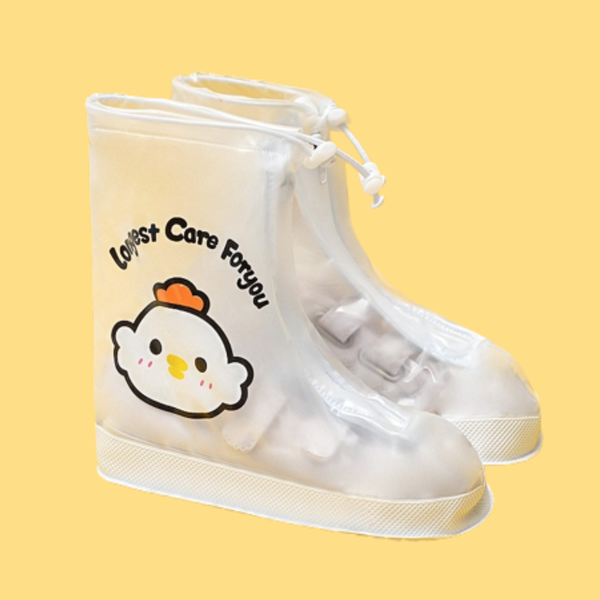  Bọc giày chống nước ngày mưa cho bé kiểu dáng Hàn Quốc 