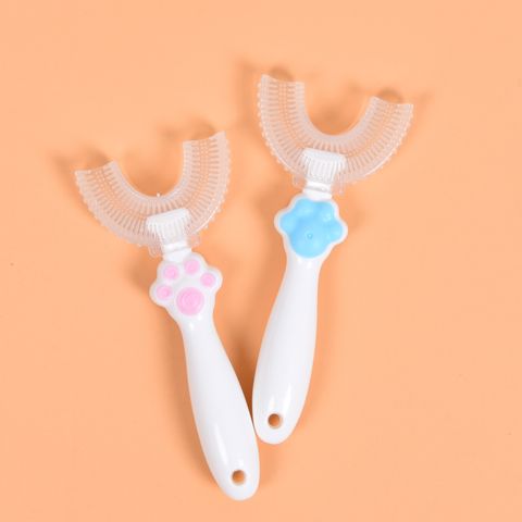  Bàn chải đánh răng và mát-xa nướu silicon chữ U 360 độ RuHn 
