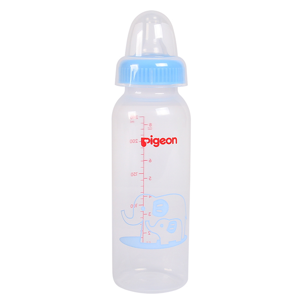  Bình sữa Pigeon nhựa PP voi xanh 240ml 