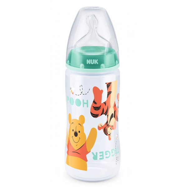  Bình sữa NUK PP Disney 300ml núm ti Silicone S1 - M 