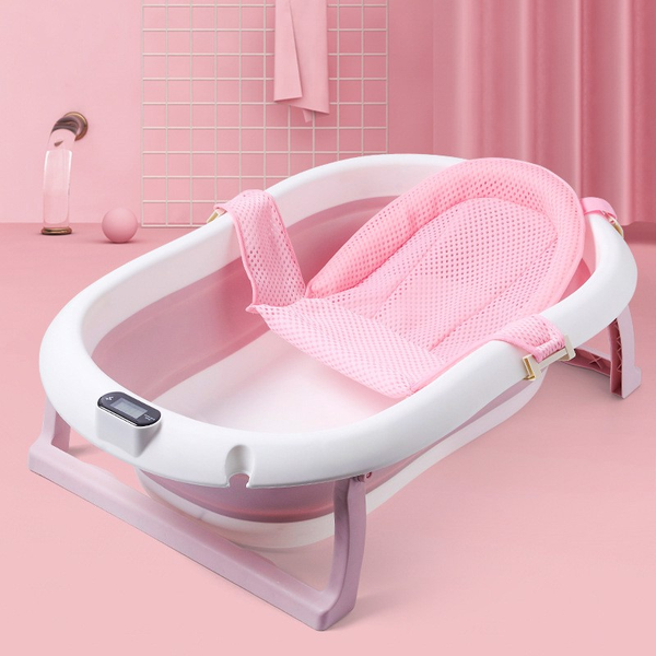  Bồn tắm gấp gọn có nhiệt kế cho trẻ em BT14 