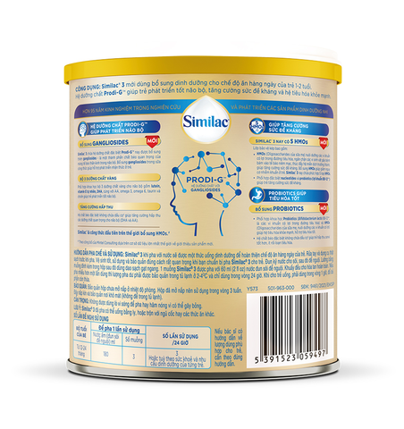  Sữa bột Similac 5G số 3 400g(1 - 2 tuổi) 