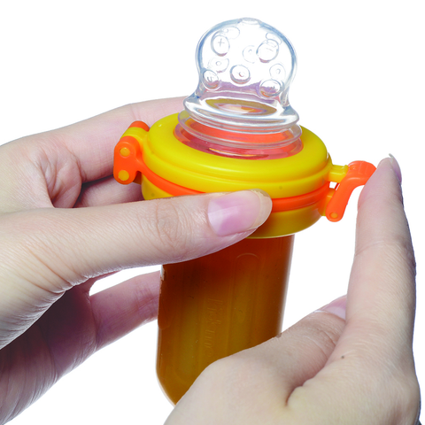  Bình bóp thức ăn chống hóc Kidsme, 160378 