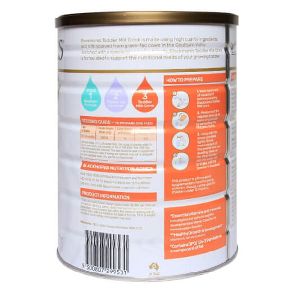  Sữa Blackmorse số 3 Úc 900g 