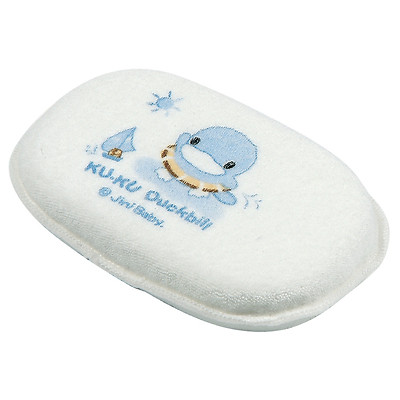  KU034_Bông tắm bé bằng vải 