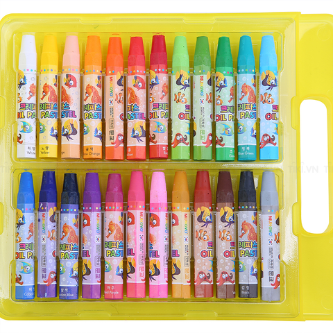  Bút sáp dầu 24 màu MUNGYO MHC-24 