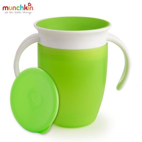  Cốc tập uống 360 độ chống đổ có tay cầm Munchkin 