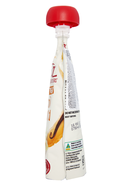  Hỗn hợp nghiền Heinz vị Custard vani 120g (+6 tháng) 