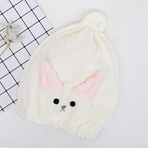  Mũ/khăn trùm đầu làm khô tóc cao cấp hình thỏ 