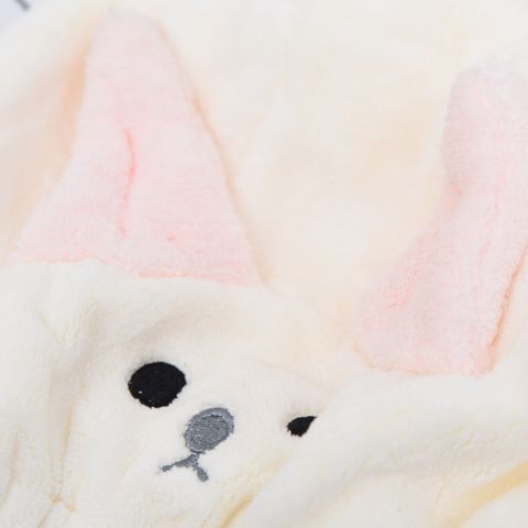  Mũ/khăn trùm đầu làm khô tóc cao cấp hình thỏ 