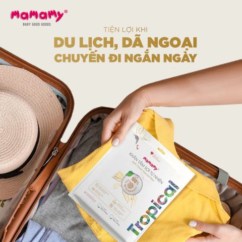  Khăn tắm du lịch Mamamy Tropical 700 x 1400mm 