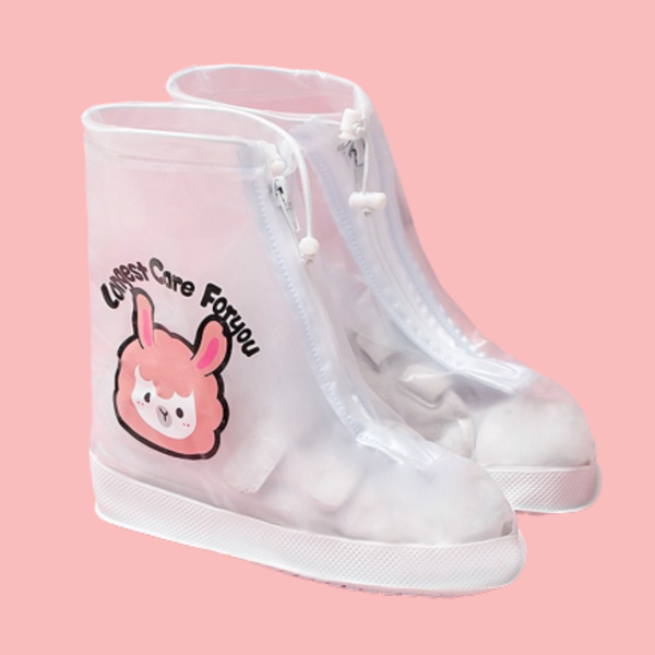  Bọc giày chống nước ngày mưa cho bé kiểu dáng Hàn Quốc 