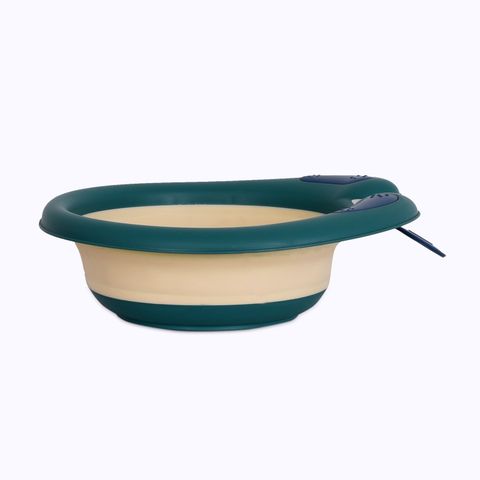  Thau rửa mặt gấp gọn (33x33x9.5cm) - hình Trái đào 