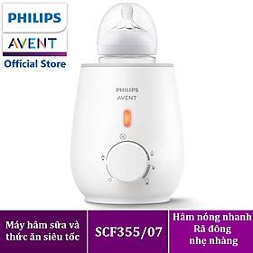  Máy hâm sữa và thức ăn siêu tốc Philips Avent 