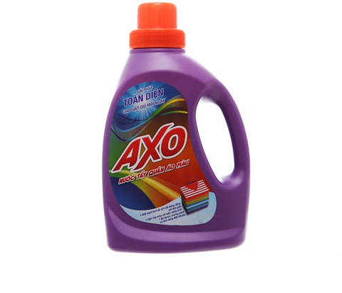  Nước tẩy quần áo màu AXO chai 800ml 
