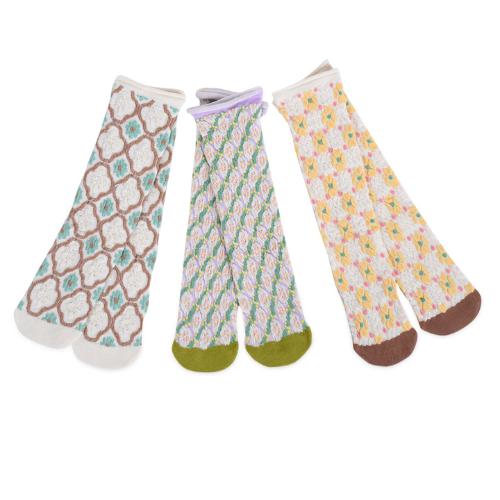  Vớ (tất) lưới cổ cao cao cấp thêu nổi 3D 2005 (Freesize) - VO2005.FS 