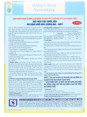  2951 - Bột dinh dưỡng HiPP sữa ăn dặm khởi đầu (250g) 