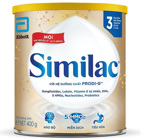  Sữa bột Similac 5G số 3 400g(1 - 2 tuổi) 
