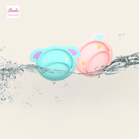  Bát ăn dặm Piglet Silicone Hinata 