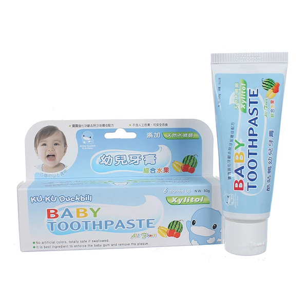  Kem đánh răng cho bé hương trái cây Kuku 50gram 
