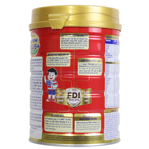  Sữa Grow Plus đỏ Nutifood 900g (trẻ từ 1 tuổi trở lên) 