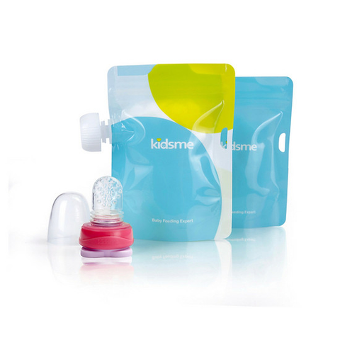 Bộ túi bóp thức ăn và ti nhai nối Kidsme 160499 