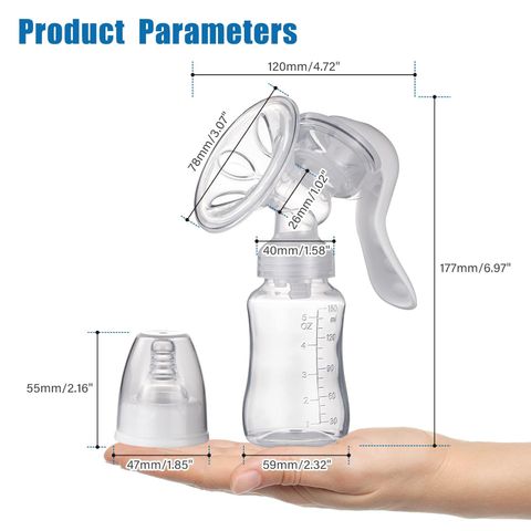  Máy hút sữa bằng tay RH188 150ml 