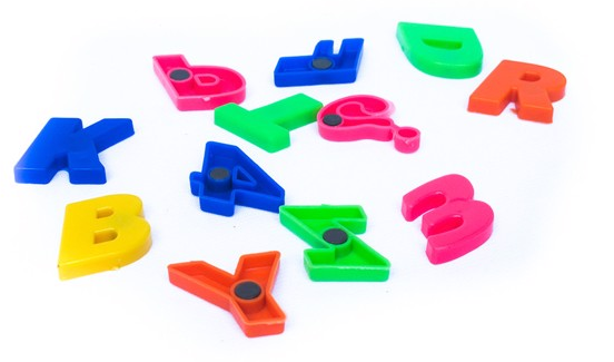  Bộ chữ nhựa có nam châm 