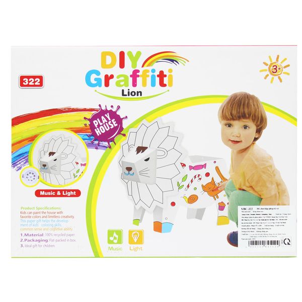  Đồ chơi lắp ghép tô vẽ VBCare 