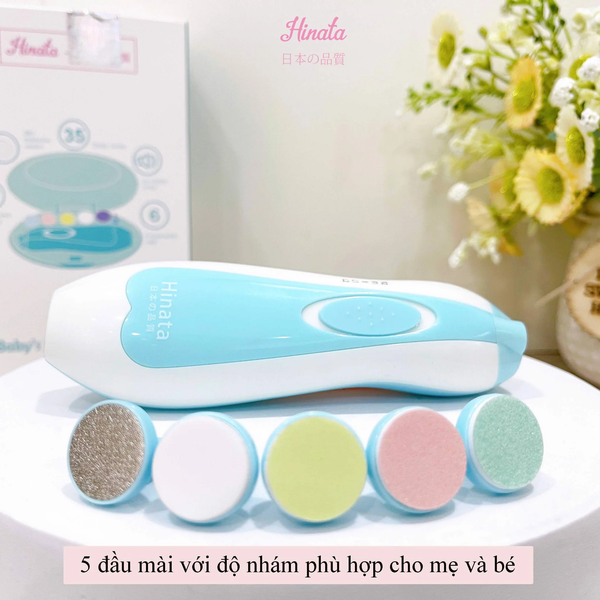  Máy mài dũa móng tay cho mẹ và bé Nhật Bản - Hinata CMT01 