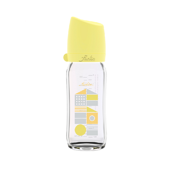 Bình sữa Farlin thủy tinh cổ rộng City Bottle 240ml AB32012 