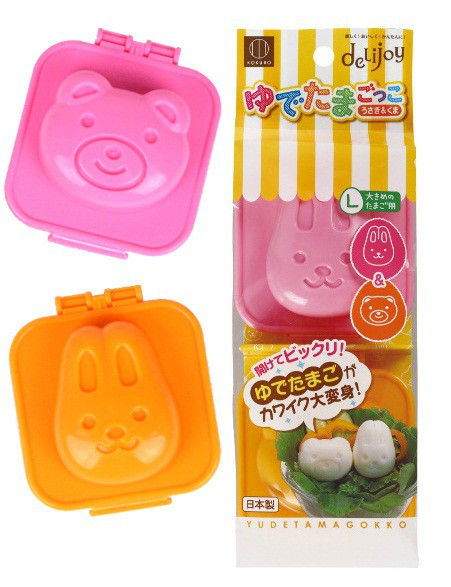  Khuôn tạo hình cơm, trứng hình gấu và thỏ 