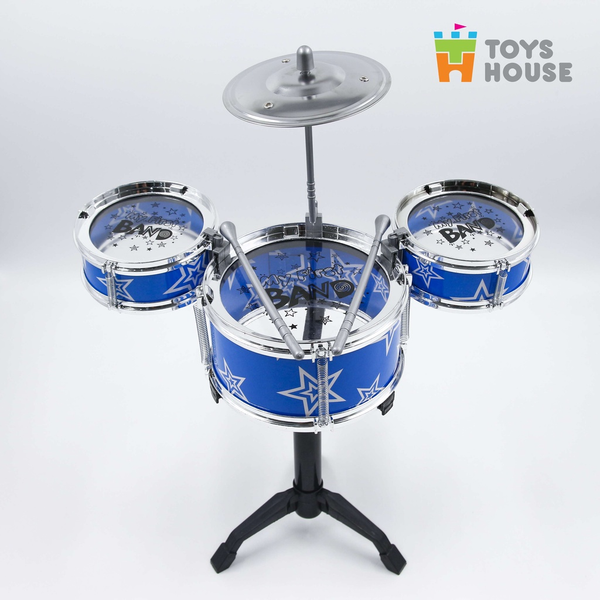  Bộ trống đồ chơi Jazz Drum, bằng nhựa, mã hàng 3303, Nhãn hiệu: TOYSHOUSE 