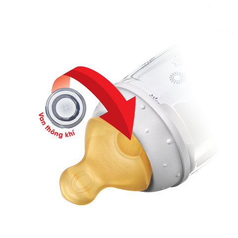  Bộ 2 núm ti NUK cao su S1 - L 