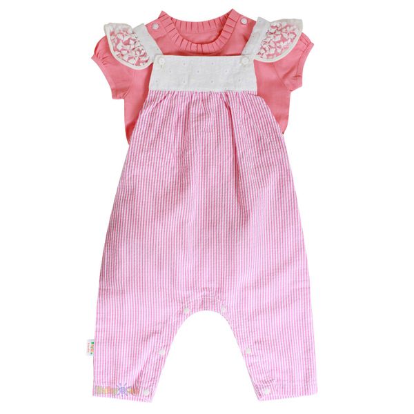  Set yếm bé gái SET0538 - BabyOne 