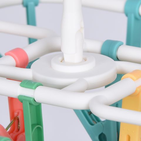  Móc kẹp phơi quần áo hình vuông 16 kẹp Kinglxs 