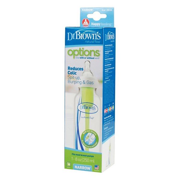  Bình sữa Dr Brown's PP BPA Free cổ hẹp 250ml SB81005 