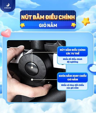  Xe đẩy nôi cho bé cao cấp chilux S1.9 