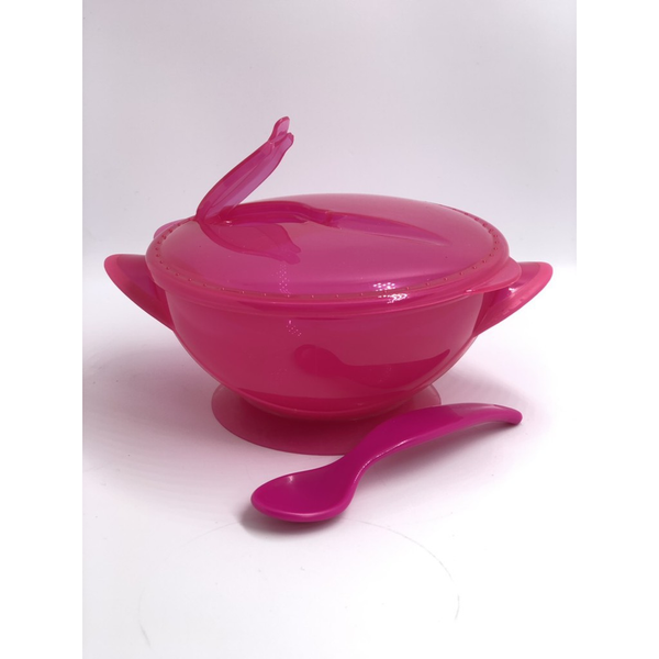  Bát kèm thìa ăn dặm bằng nhựa PP Nuby 5487 