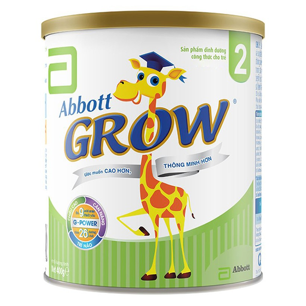  Sữa bột Abbott Grow 2 (G- Power) 400g 