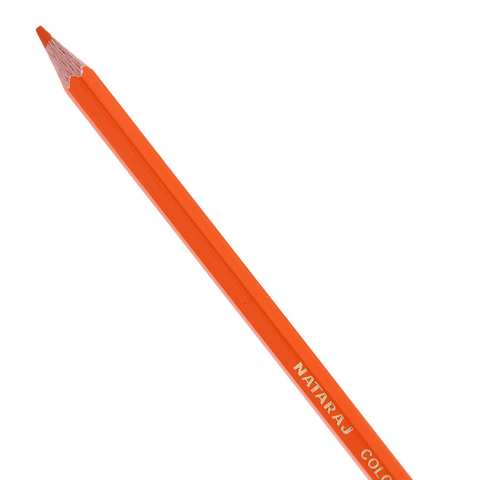  Bút chì dài NATARAJ 12 màu hộp tròn 