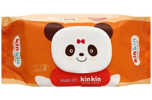  Khăn ướt Kin Kin không mùi (80 miếng) 