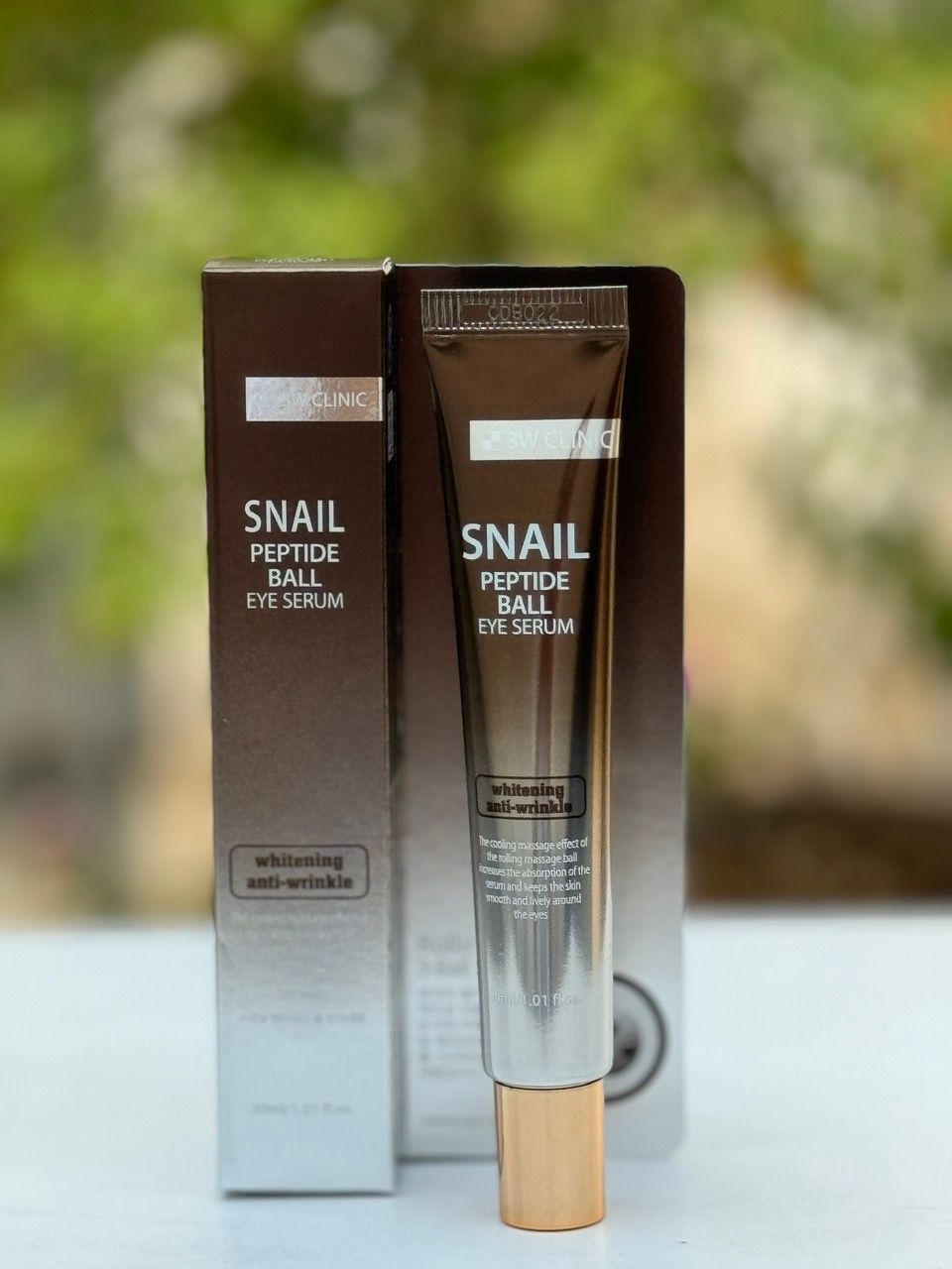  Serum Mắt Ốc Sên Peptide dạng lăn 3W CLINIC 30ml 