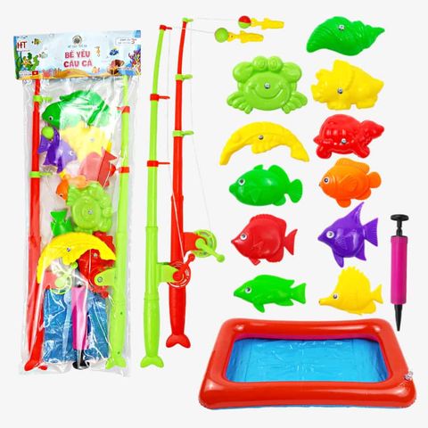  Đồ chơi 2 cần câu cá có phao HT7861 - 8936075213873 